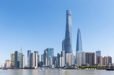 Skyline von Shanghai