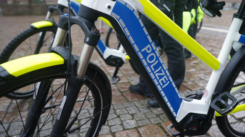 Fahrradpolizei in Schleswig-Holstein