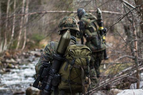 Die Panzerfaust lässt sich einfach mitführen