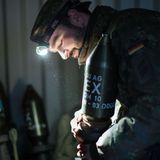 Hier ist gut zu erkennen, dass der Gefechtskopf sehr groß ist.