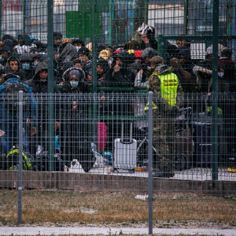 Ukraine-Krieg: Flüchtlinge an der polnischen Grenze