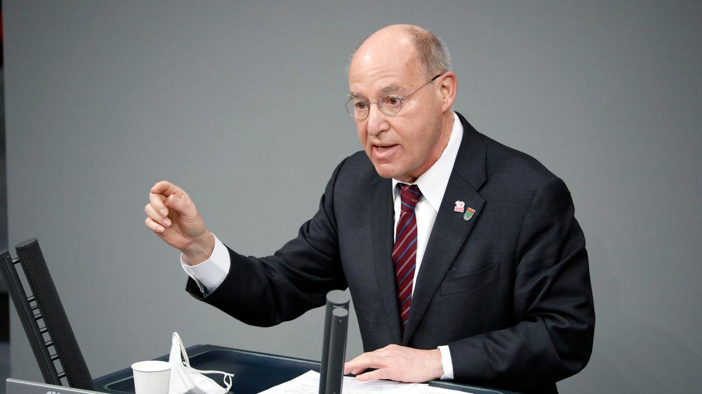 Gregor Gysi im Bundestag