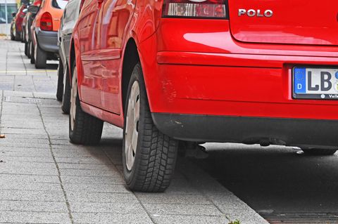 Bremen: Parken auf dem Gehweg