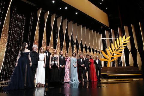 Prominente und Jury der Filmfestspiele Cannes