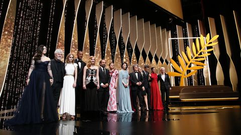 Prominente und Jury der Filmfestspiele Cannes