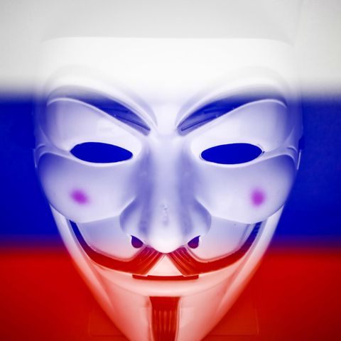 Anonymous hackt Russland