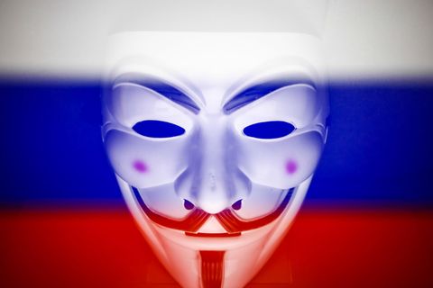 Anonymous hackt Russland