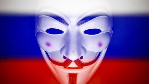 Anonymous hackt Russland