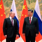 Chinas Staatschef Xi Jingping trifft sich mit dem russischen Präsidenten Wladimir Putin
