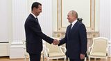 Wladimir Putin trifft Syriens Präsidenten Bashar al-Assad