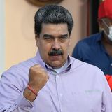 Nicolas Maduro, Präsident von Venezuela, spricht während einer Veranstaltung zum Jahrestag des Putsches