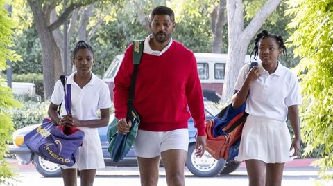 Film und Serientipps: Szene aus "King Richard", Will Smith spielt hier den Vater von Serena und Venus Williams