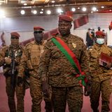Lieutenant-Colonel Paul-Henri Sandaogo Damiba, Präsident von Burkina Faso