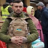 Gesichter Krieg - Ukrainer auf dem Weg in den Krieg