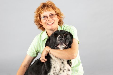 Toby Dorr im Jahr 2005, zweifache Mutter, Initiatorin des „Safe Harbor Dog Program“