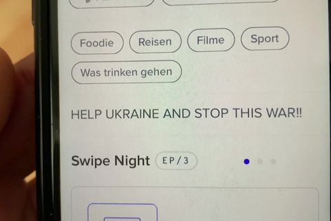 Kommunikationsschlacht in Ukraine: Wie der Krieg Bewertungsportale und Tinder erfasst