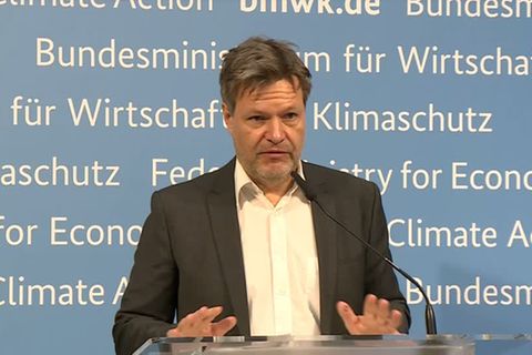 Wirtschaftsminister Habeck: "Deutschland ist von russischen Energieimporten abhängig"