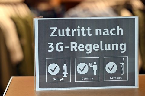 Am Freitag kehren viele Länder in zahlreichen Gebieten zurück auf die 3-G-Regel