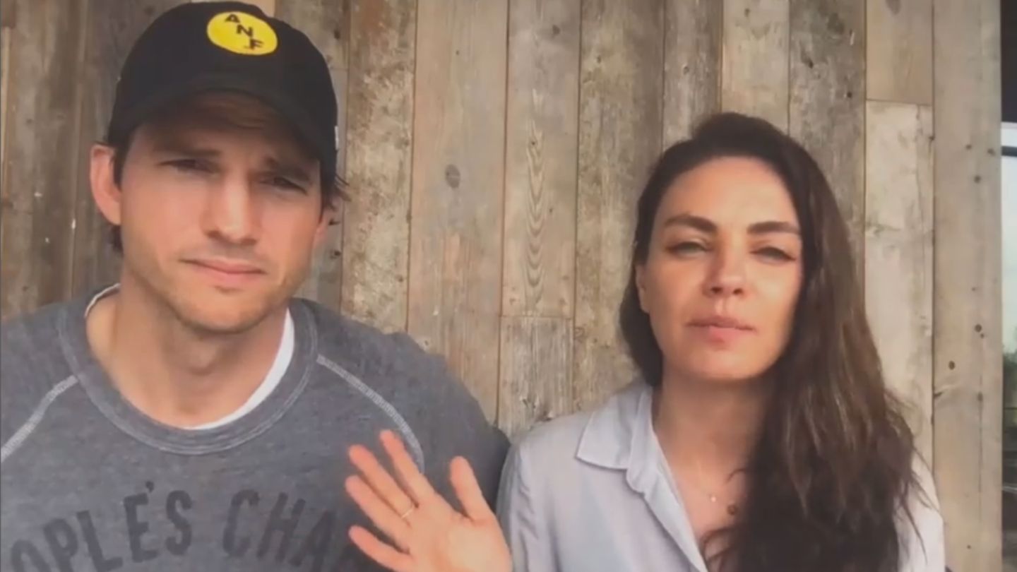 Mila Kunis und Ashton Kutscher