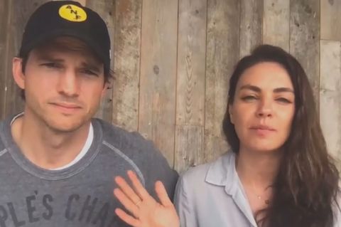 Mila Kunis und Ashton Kutscher