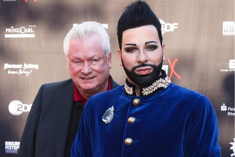 Dieter Schroth und Harald Glööckler