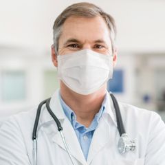 Ein Arzt der Angiologie