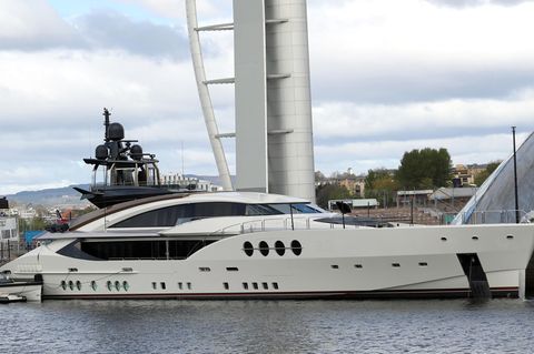 Russische Oligarchen-Jacht Lady M