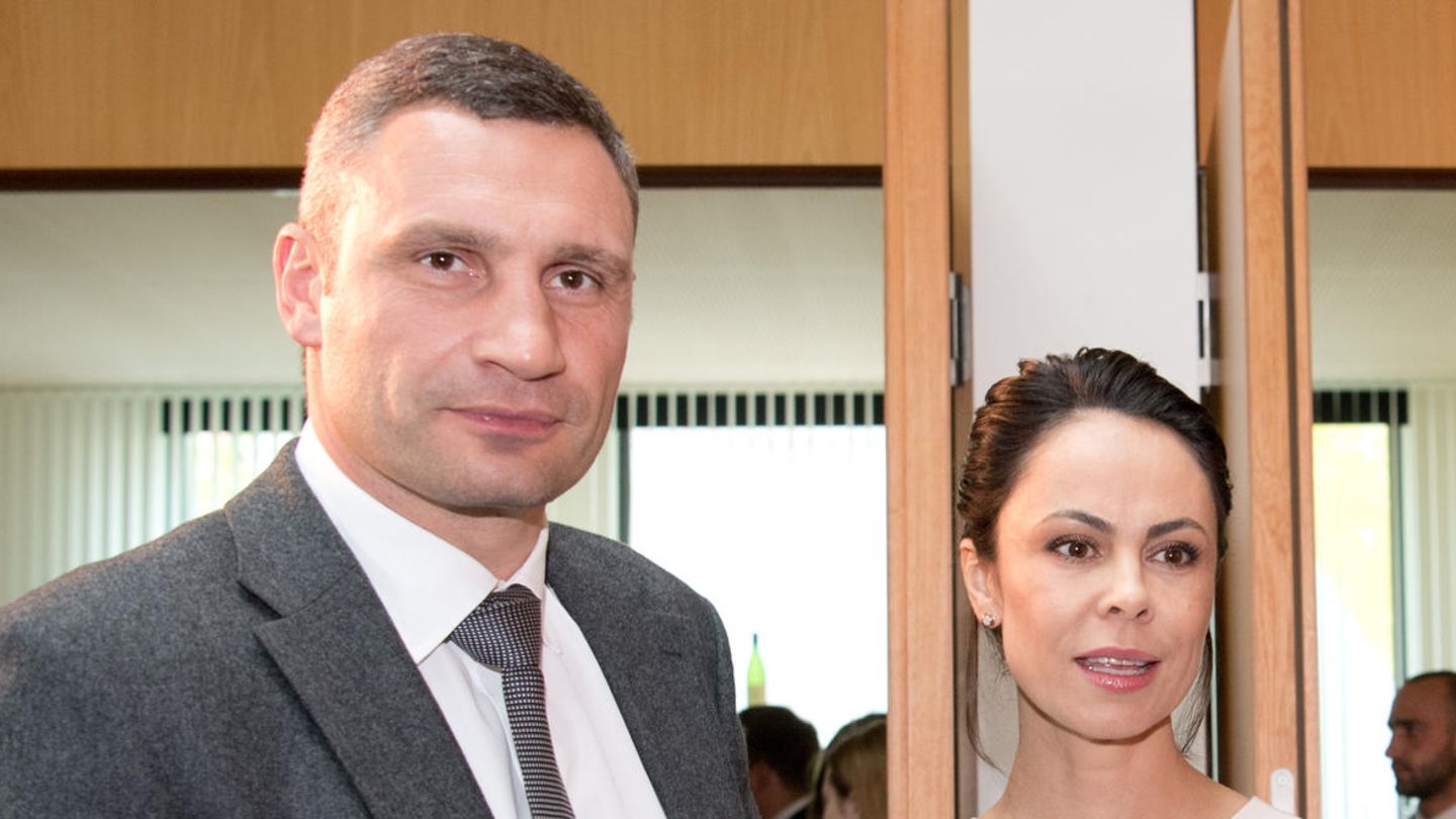 Natalia und Vitali Klitschko bei einem gemeinsamen Auftritt 2017