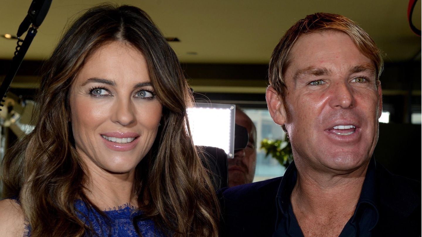 Liz Hurley und Shane Warne waren von 2010 bis 2013 ein Paar