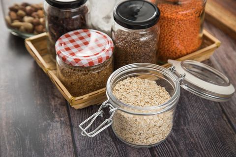 Klima schützen, Lebensmittel in Gläsern lagern