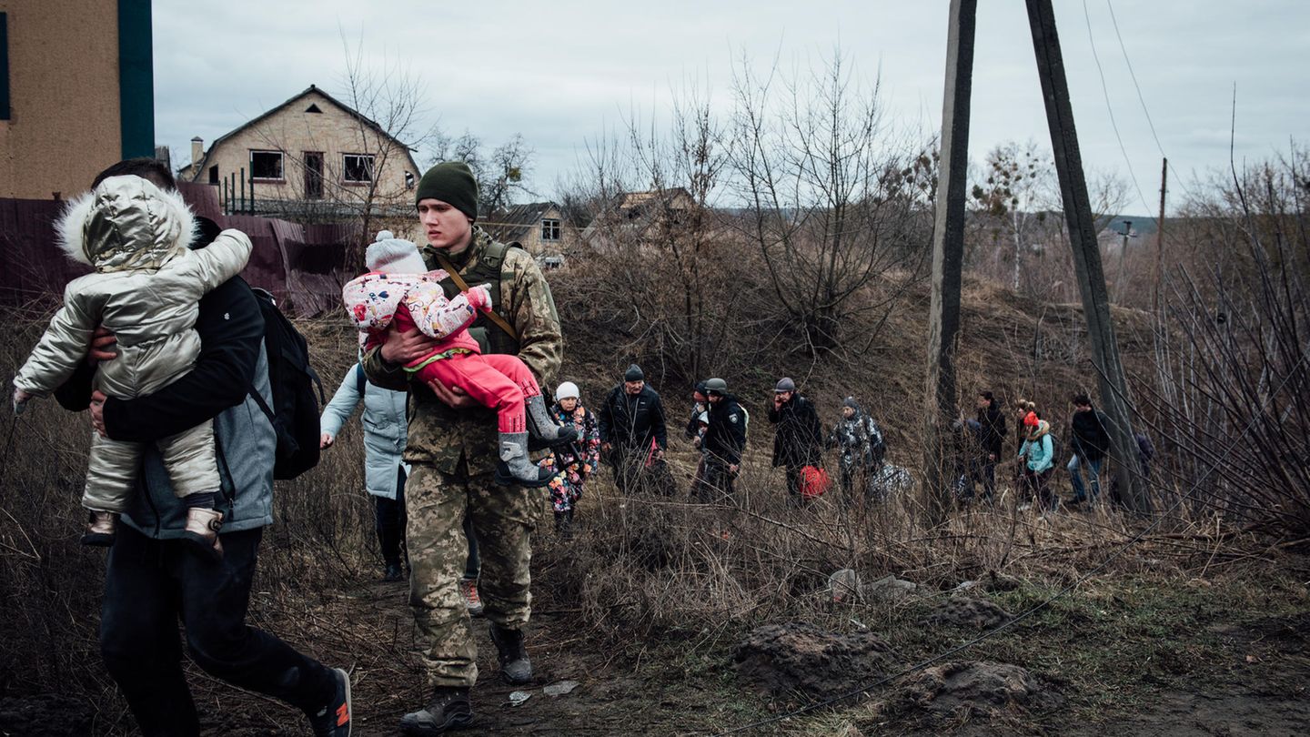 Ukraine-Krieg Flüchtlinge
