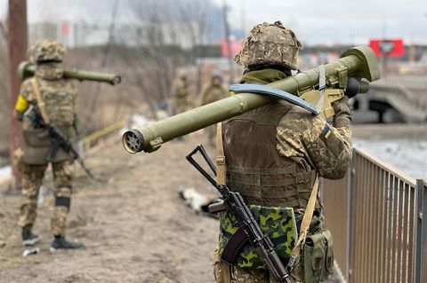 Ukraine: Soldaten in Kiew