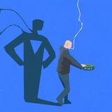 Videos zeigten einen Mann, der eine Mine aus dem Weg räumt, dabei hat er noch seine Zigarette im Mund. Die Szene soll sich in Berdjansk zugetragen haben.