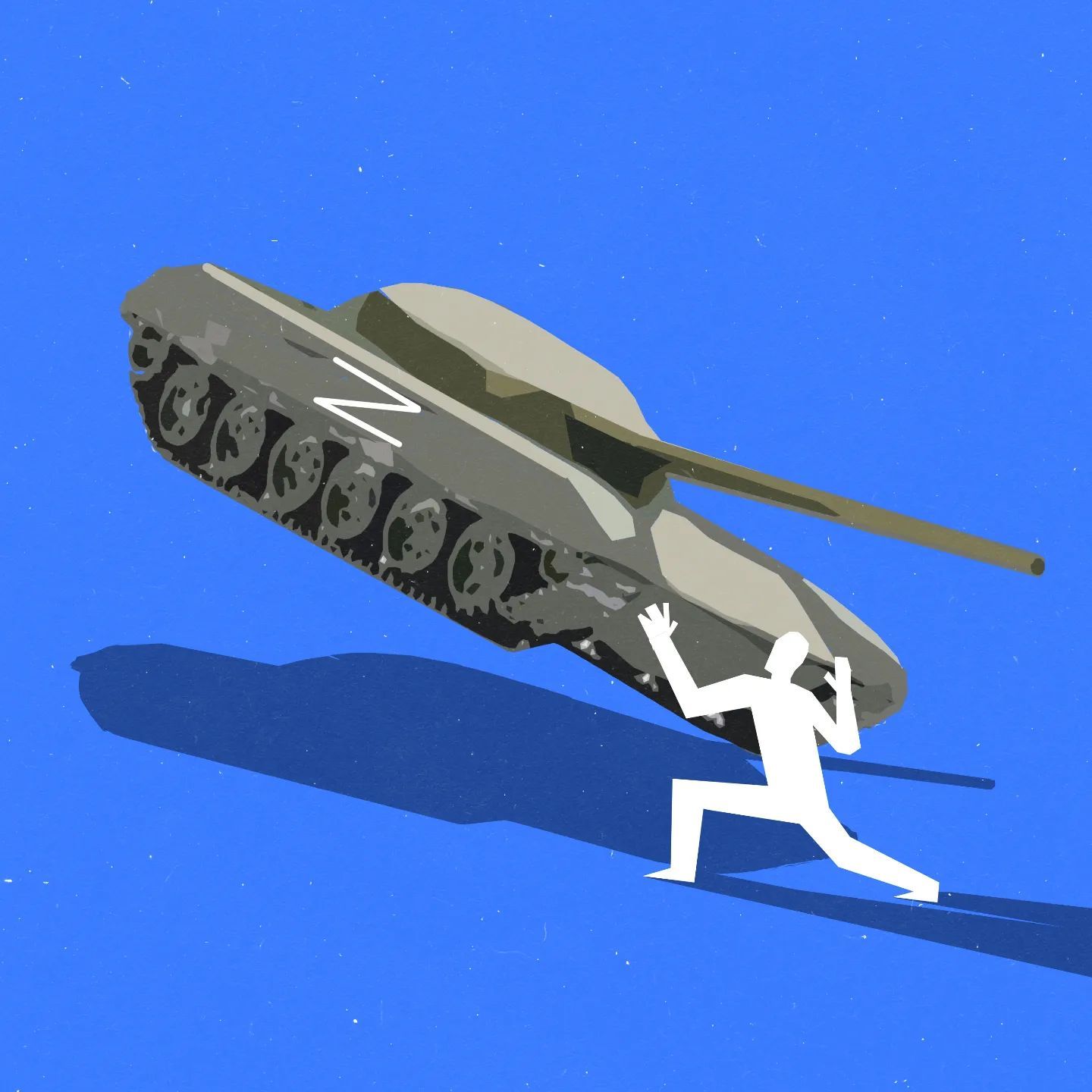 Ganz ohne Waffen stellten sich viele Menschen mit bloßen Händen den russischen Panzern in den Weg. Sie konnten sie damit nicht aufhalten, aber sie zeigten: Der Widerstand der Ukraine ist da und er ist kaum zu brechen.
