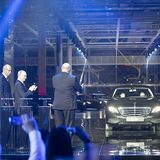 Das erste Auto aus dem Mercedes Werk Moscovia war eine E-Klasse