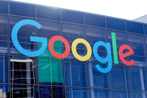 Der markante Google-Schriftzug