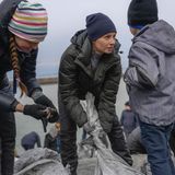 Gesichter Krieg - Frau in Odessa