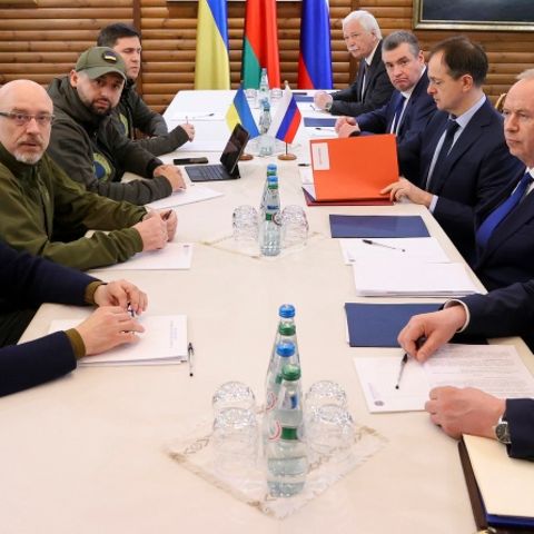 Verhandlungsrunde zwischen Russland und der Ukraine