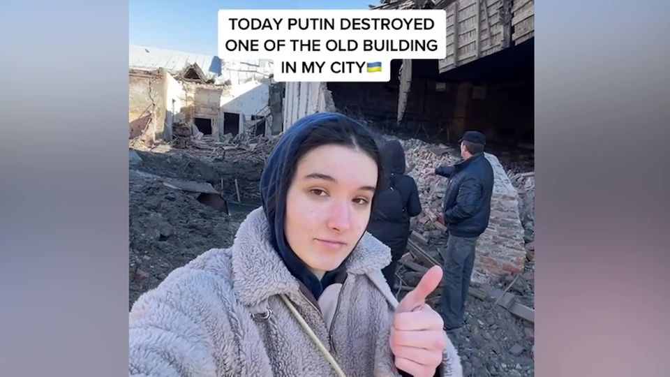 "Ein typischer Tag im Bunker" – Ukrainische Tiktokerin zeigt, wie sie derzeit lebt "Ein typischer Tag im Bunker" – Ukrainische Tiktokerin zeigt, wie sie derzeit lebt