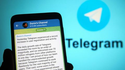Pavel Durovs Channel auf Telegram: Der Gründer des Messengers äußerte sich nun persönlich zum Ukraine-Krieg.