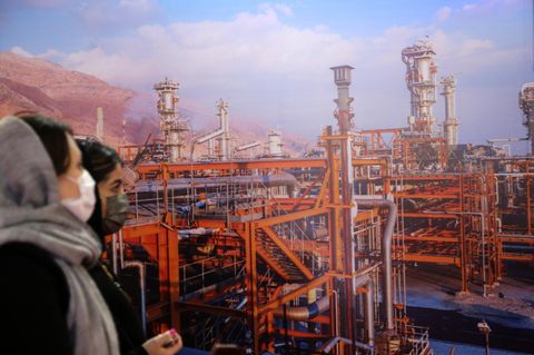 Ölmesse Teheran Ukraine-Konflikt