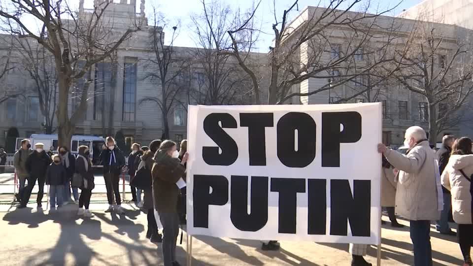 Video: Anti-Kriegs-Demo in Berlin
