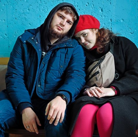 Ukraine: Iryna und Woldymyr heirateten am 22.2.22 in Kiew