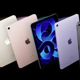 "Peek Performance": Beim neuen iPad Air gab's ebenfalls jede Menge Neues. Der Look ist zwar derselbe wie beim Vorgänger, im Inneren steckt mit dem M1-Chip nun aber deutlich mehr Power.