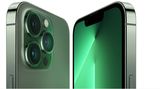 Fast spannender waren da die neuen Farbtöne für die "großen" iPhones. Sowohl das iPhone 13 als auch das iPhone 13 Pro (im Bild) gibt es nun in schicken Grüntönen.