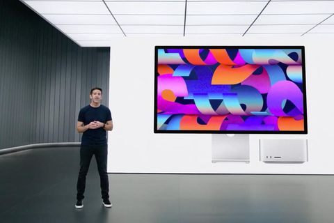 Bei der Vorstellung des M1 Ultra hatte Apples Chef-Ingenieur John Ternus noch ein letztes Ass im Ärmel
