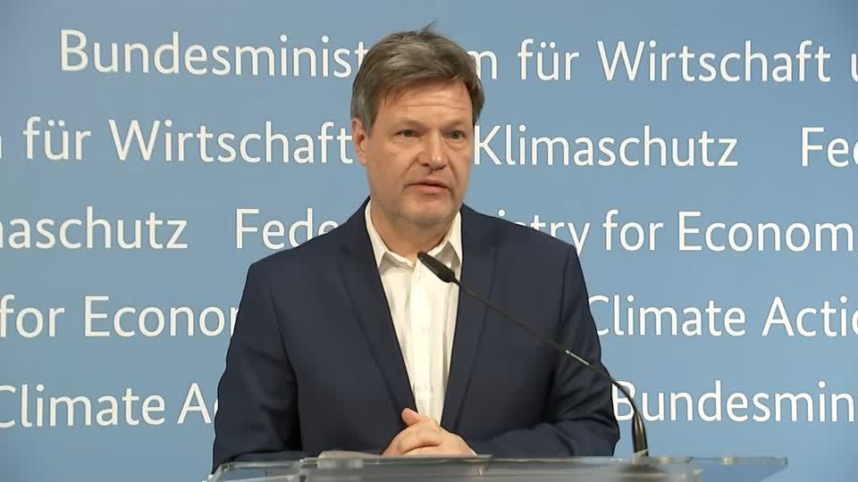 Video: Habeck will Energie-Infrastruktur in "Tesla-Geschwindigkeit" ausbauen Video: Habeck will Energie-Infrastruktur in "Tesla-Geschwindigkeit" ausbauen