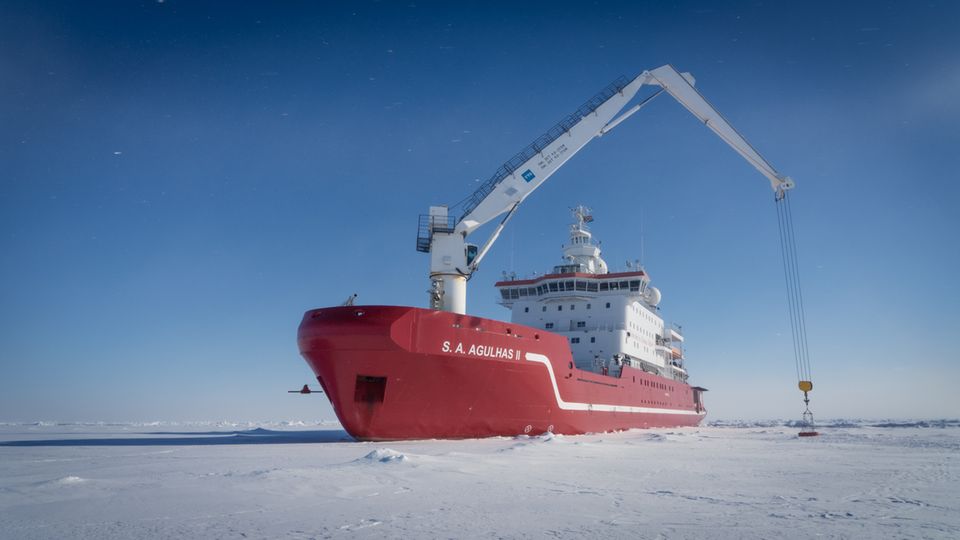 Polarforschungs- und Logistikschiff "S.A. Agulhas II" Das südafrikanische Polarforschungs- und Logistikschiff "S.A. Agulhas II"