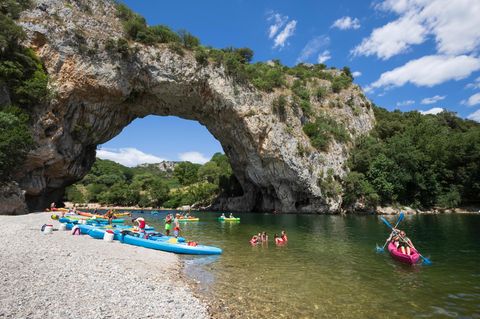 Reise nach Aiguèze, Frankreich
