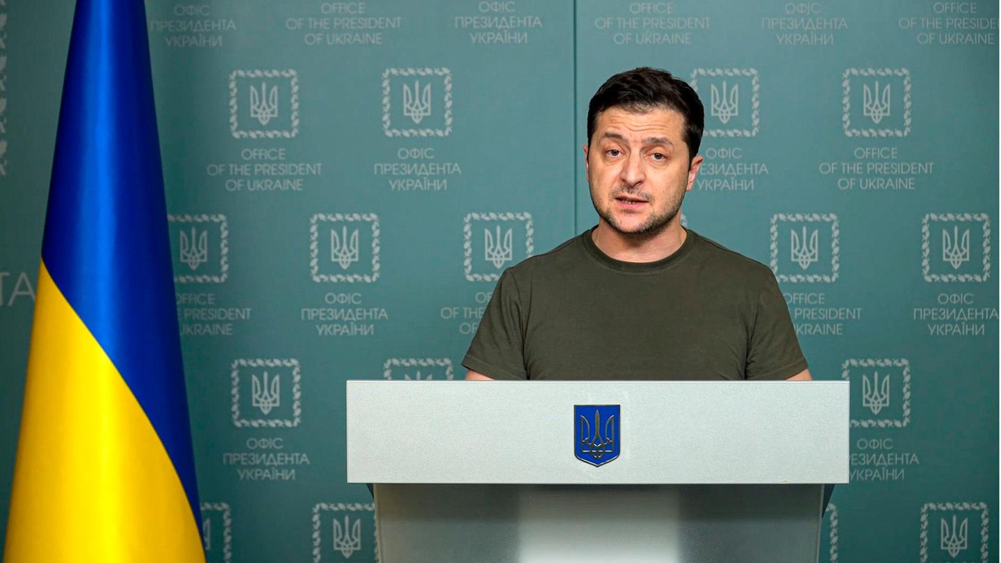 Der ukrainische Präsident Wolodymyr Selenskyj